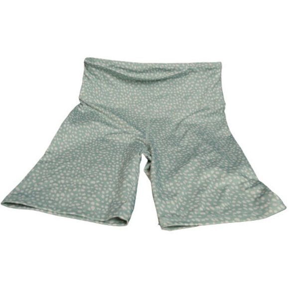 Forever 21 Pants - Forever 21 Green & White Fleck Bike Shorts L
